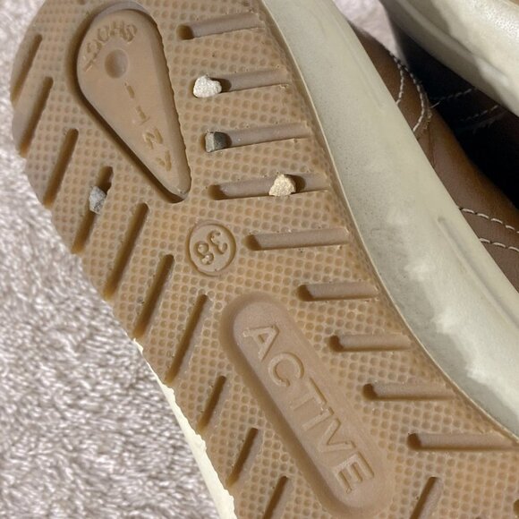 Vintage Grisport Active Brown Leather Sneakers 38 - Picture 12 of 15